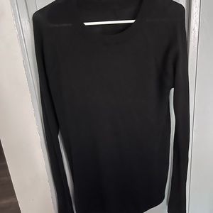 Lululemon black sit in lotus sweater never worn.